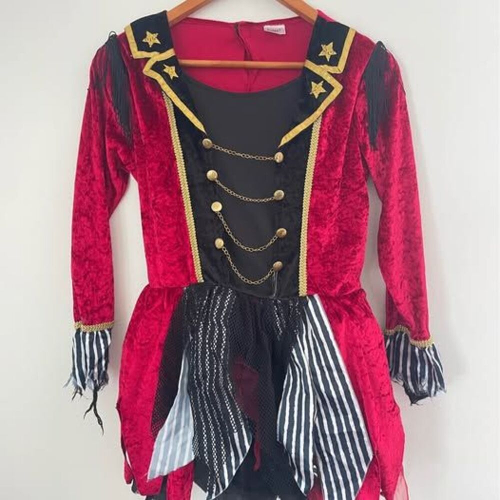 Spirit Halloween Pirate Ringleader Costume size large